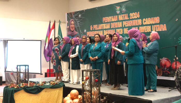 Ketum Nihayatul Wafiroh Resmi Melantik Perempuan Bangsa PKB se Sulut