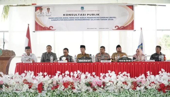 Pemkab Bolsel Gelar Konsultasi Publik Ranwal RKPD Tahun 2026