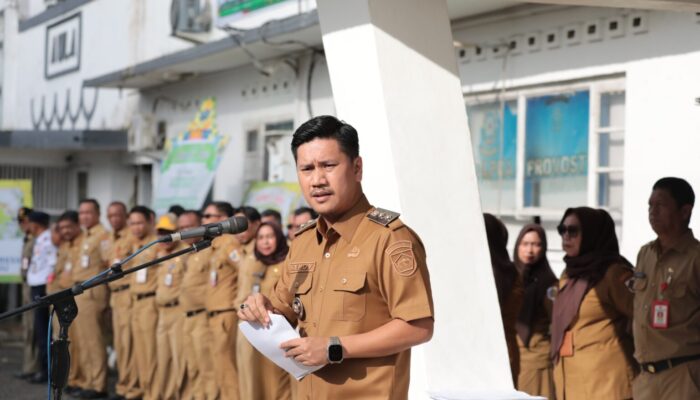 Wakil Wali Kota Kotamobagu Pimpin Apel Kerja Perdana