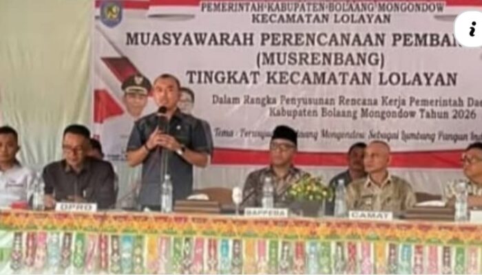 Wakil Ketua DPRD Bolmong Febrianto Tangahu Siap Kawal Aspirasi Masyarakat