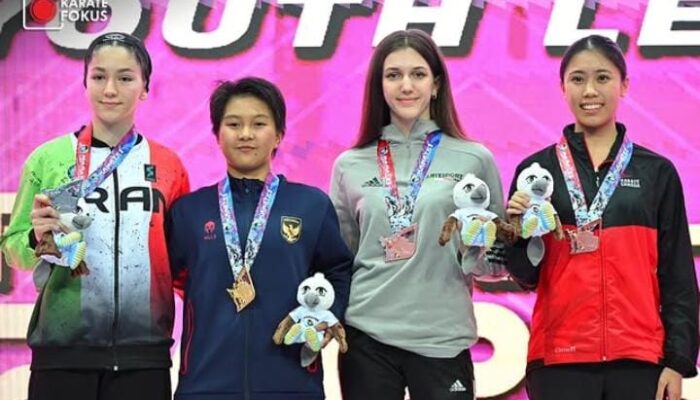 Berikut Profil Zaskia Putri Salurante, Juara Dunia WKF Youth League di Fujairah