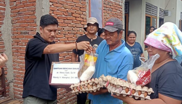 Rendy Virgiawan Mangkat Tinjau dan Salurkan Bantuan untuk Korban Banjir di Kotamobagu