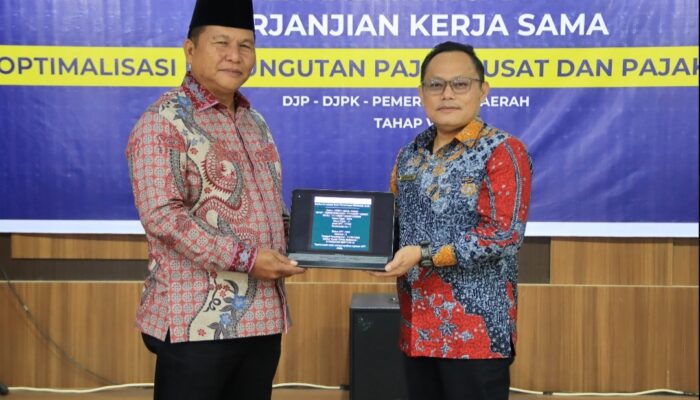 Pemkab Bolsel Jalin Kerja Sama OP4D Tahap VI Dengan DJP Dan Dpjk