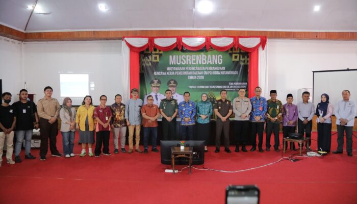 Wali Kota Weny Gaib Buka Musrenbang RKPD 2026