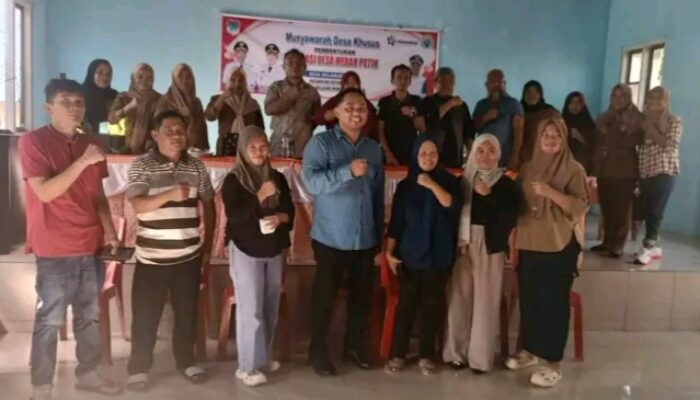 Rahman Salehe Terpilih Jadi Ketua Koperasi Desa Merah Putih Bulawan Dua