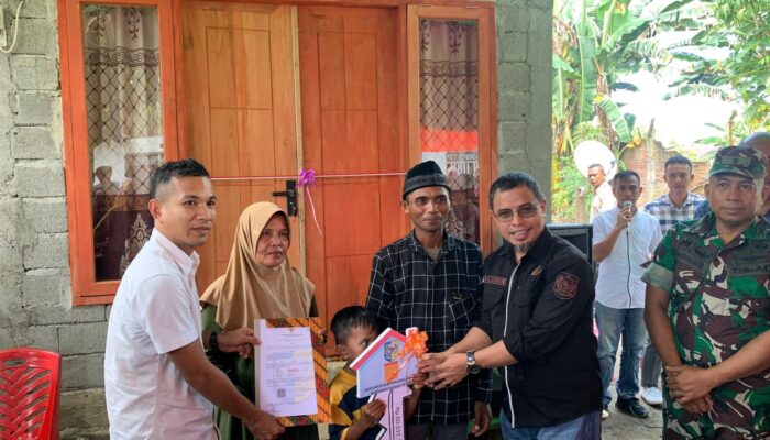 Bupati dan Wakil Bupati Bolmut Resmikan 14 Unit RTLH