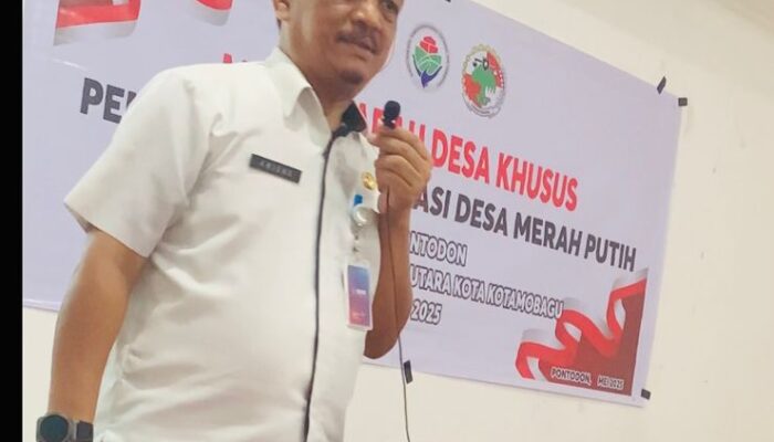 Percepat Pembentukan Koperasi Merah Putih di Kotamobagu, Ariono Ajak Masyarakat Jadi Anggota