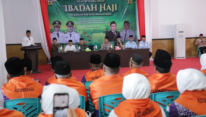 Wali Kota Kotamobagu Resmi Lepas 94 Jamaah Calon Haji ke Tanah Suci