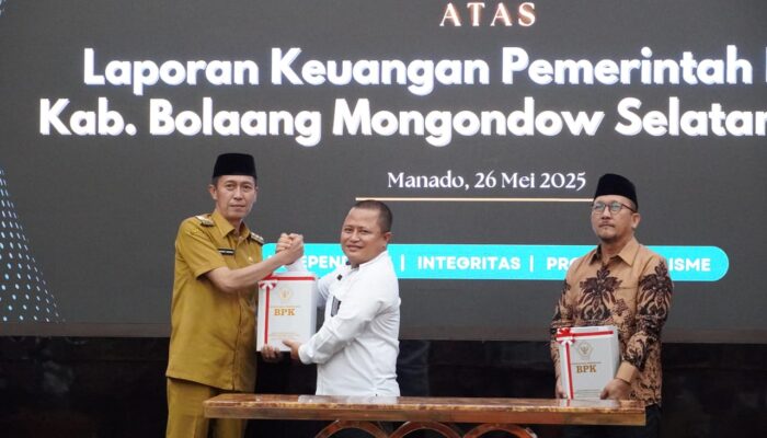 Pemkab Bolsel Kembali Raih  Opini Wtp Dari Bpk Ri Untuk Ke-11 Kalinya