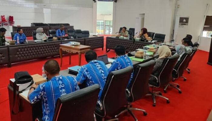 Bapemperda DPRD KK Bahas Ranperda PUD Air Minum Bukaka Naton