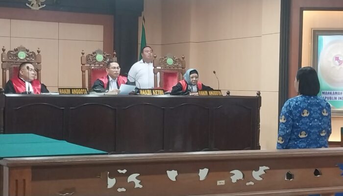 Mantan Lurah Girian Indah Divonis 1 Tahun 6 Bulan