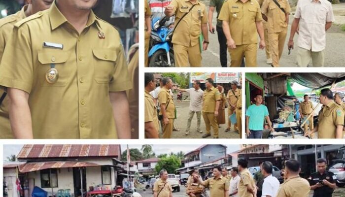 Pasca Kebakaran, Wabup Bolmong Datangi Pasar Lolak