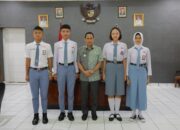 Wali Kota Kotamobagu Terima Kunjungan Calon Paskibraka Tingkat Provinsi dan Nasional Tahun 2025//Foto: Kominfo Kotamobagu.