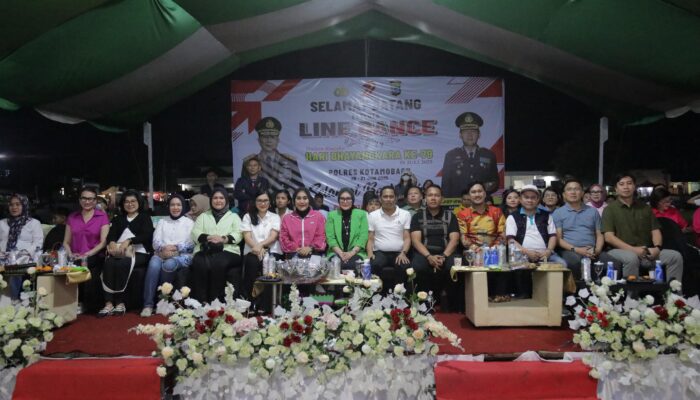 Wali Kota, Wakil Wali Kota, dan Kapolres Hadiri Line Dance Competition di Kotamobagu