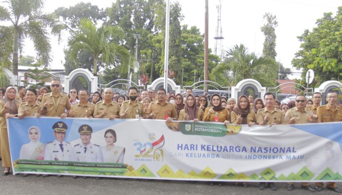 Pemkot Kotamobagu Peringati Hari Keluarga Nasional ke-32 Tahun 2025