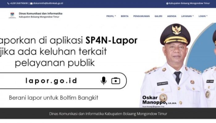 Pemkab Boltim Dorong Transparansi Pelayanan Publik