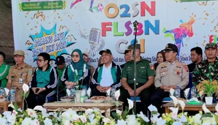 Buka O2SN, Bupati Yusra: Tunjukkan Kemampuan Kalian