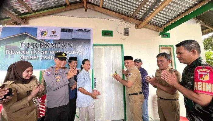 Pemkot Kotamobagu Resmikan Rumah Layak Huni Baznas (RLHB) Kotamobagu