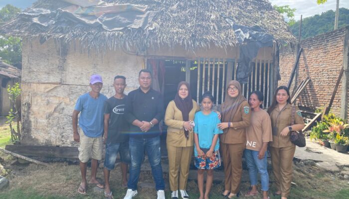 Pemkab Bolmong Kunjungi Rumah Auliya Sengkey di Desa Abak