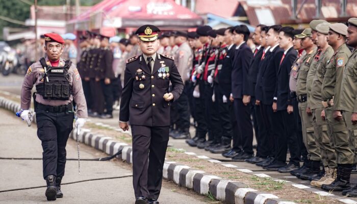 HUT Bhayangkara ke-79 Polres Bolsel Gelar Upacara