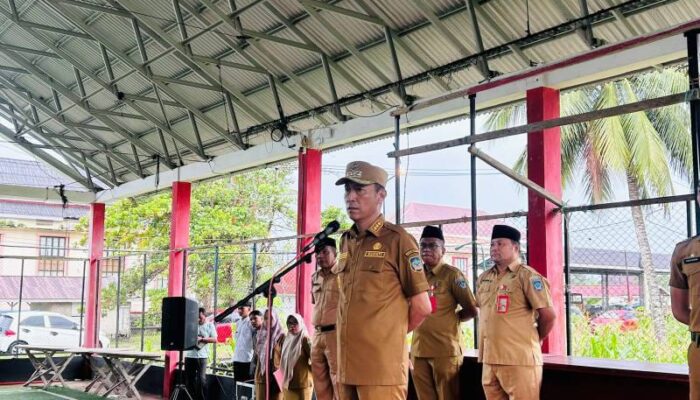Bupati Iskandar Pimpin Apel Kerja,Ingatkan Displin ASN