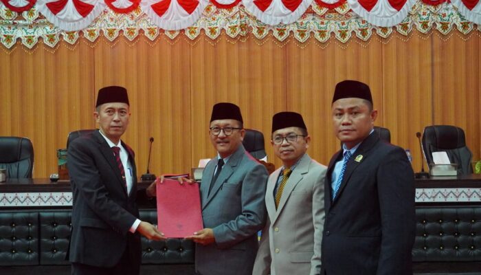 Dprd Bolsel Paripurna KUA PPAS 2025 dan Ranperda RPJMD 2025-2029