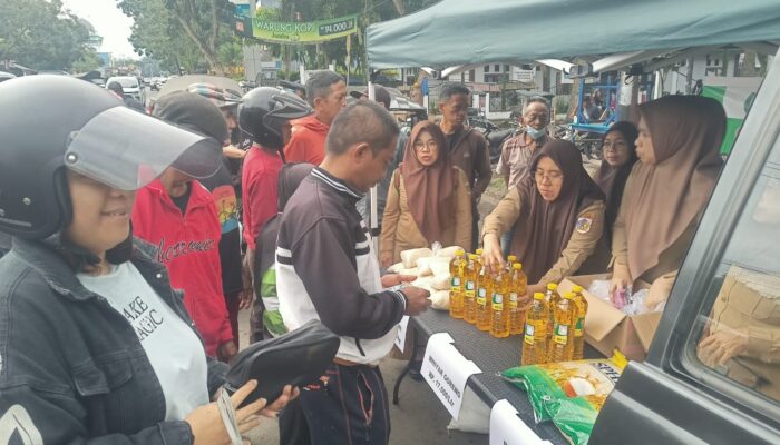Gerakan Pangan Murah di Gogagoman Diserbu Warga, Seluruh Komoditas Ludes dalam 1 Jam