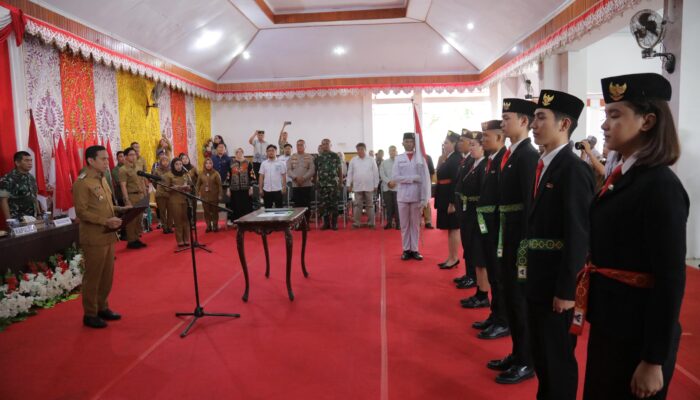 Wali Kota Kotamobagu Resmi Membuka Diklat Calon Paskibraka 2025 dan Melantik Pelaksana Duta Pancasila