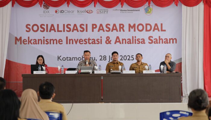 Wakil Wali Kota Kotamobagu Buka Resmi Sosialisasi Pasar Modal dan Investasi Saham