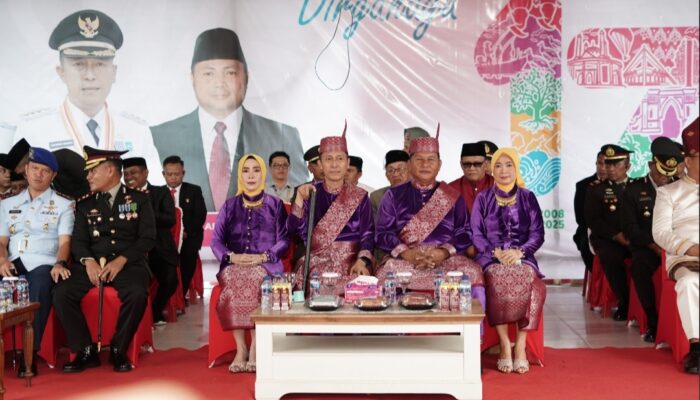 Jadi Irup Peringatan HUT Bolsel Ke-17 Bupati Ajak Semua Pihak Gotong Royong Membangun Daerah