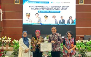 Rindah Gaib Mokoginta Ikuti Rakor Bunda PAUD se-Provinsi Sulut