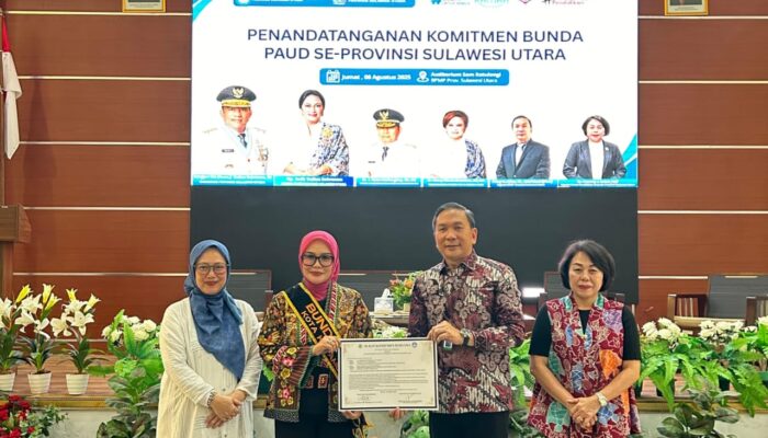Rindah Gaib Mokoginta Ikuti Rakor Bunda PAUD se-Provinsi Sulut