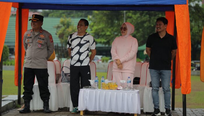 Wali Kota dr. Weny Gaib Apresiasi Semangat Peserta Lomba Gerak Jalan Antar OPD