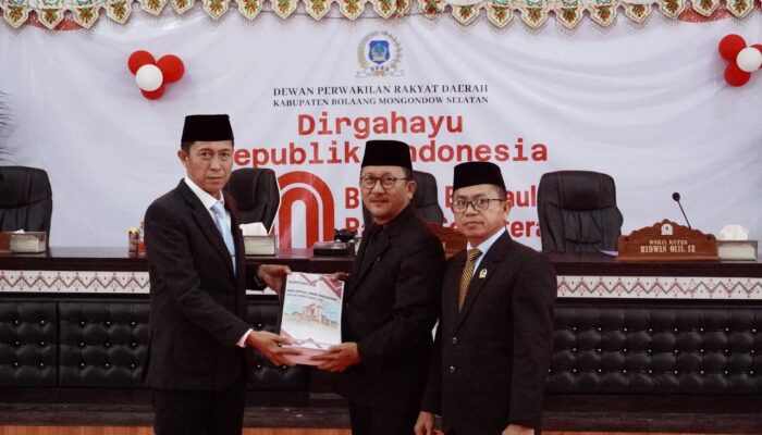Dprd Bolsel Gelar Paripurna KUA PPAS Tahun 2026
