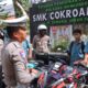 11 Knalpot Racing Terjaring Razia di SMK Cokro Aminoto