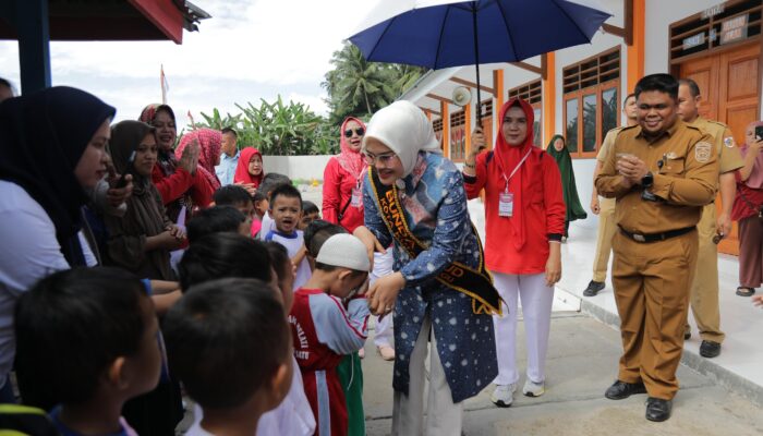 Ratusan Anak PAUD Meriahkan Lomba HUT RI Bersama Bunda PAUD Kotamobagu