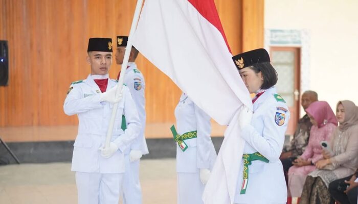 Paskibraka Boltara Tahun 2025 di Kukuhkan