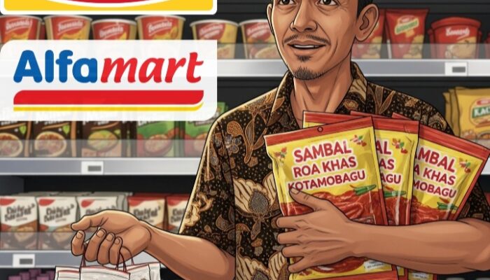 Rak Indomaret dan Alfamart Penuh Produk Luar, UMKM Kotamobagu Jadi Penonton