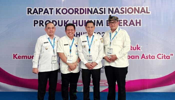 Wali Kota Kotamobagu Hadiri Rakornas Produk Hukum Daerah Tahun 2025 di Kendari