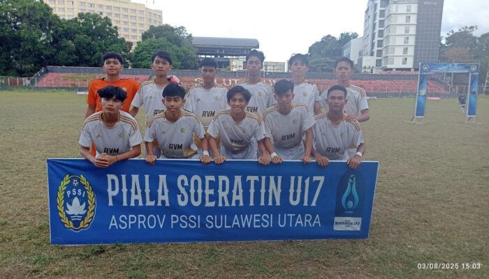 Persikokot Kotamobagu Libas Persbit Bitung 5-0 di Semi Final Piala Soeratin U17