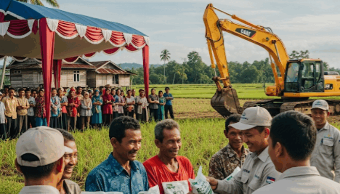 PT Xinfeng Gemah Semesta Beri Harapan Baru Bagi Petani dan Perekonomian di BMR