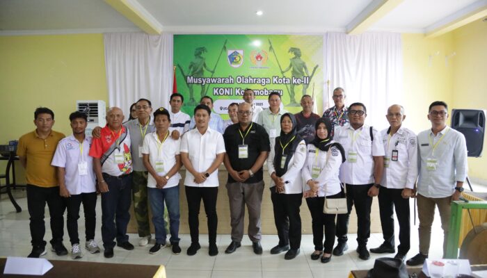 Rendy Virgiawan Mangkat Terpilih Sebagai Ketua Umum KONI Kota Kotamobagu Periode 2025–2029
