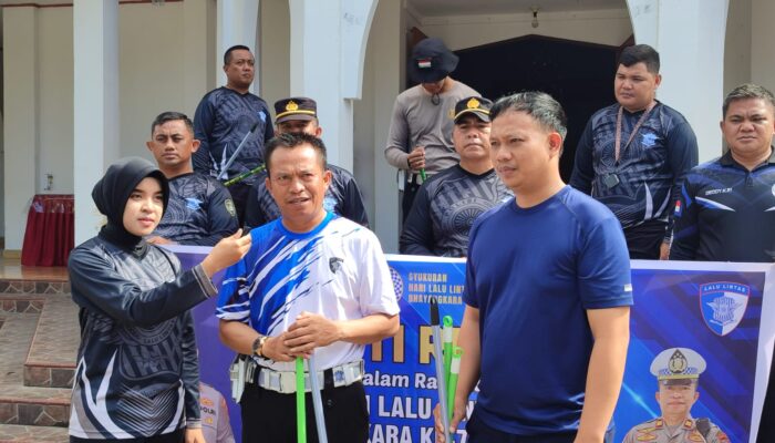 Satlantas Polres Kotamobagu Gelar Bakti Religi di Tiga Rumah Ibadah