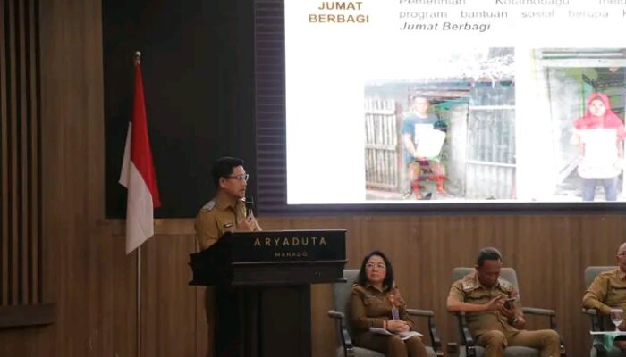 Wakil Wali Kota Kotamobagu Hadiri Rakor Penanggulangan Kemiskinan Daerah Sulut