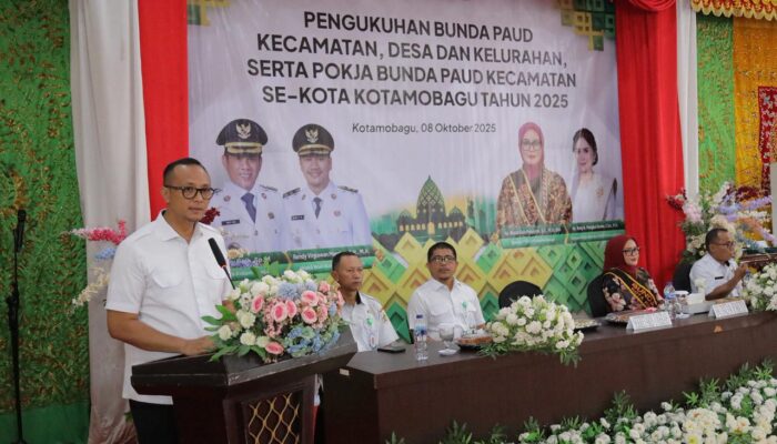 Ini Pesan Sekda Kotamobagu di Hari Pengukuhan Bunda PAUD se-Kota Kotamobagu