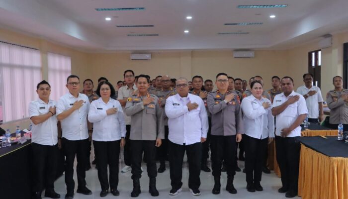 Polres Kotamobagu Terima Kunjungan Audit Kinerja Itwasda Polda Sulut Tahun 2025