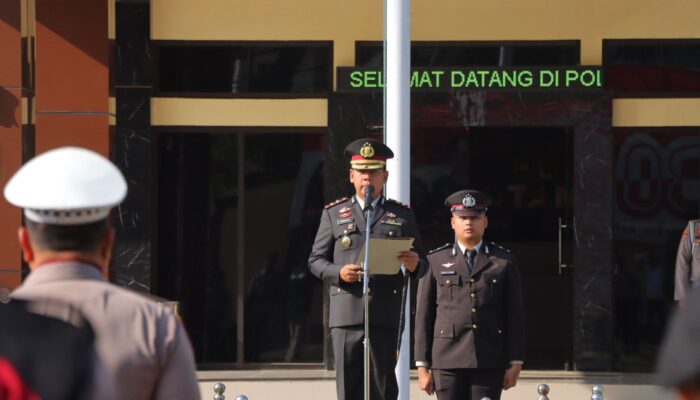 Kapolres Kotamobagu Pimpin Upacara Peringatan Hari Kesaktian Pancasila
