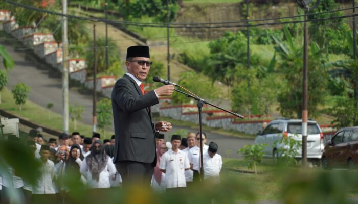 Bupati dan Wakil Bupati Bolsel Hadiri Upacara Hari Kesaktian Pancasila