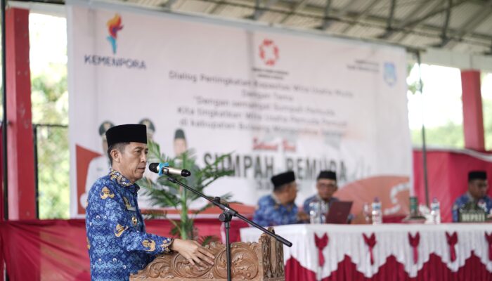 Bupati Bolsel Buka Dialog Peningkatan Kapasitas Wirausaha Muda