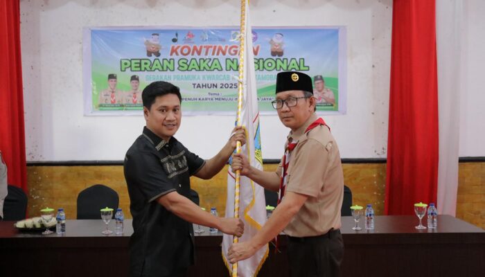 Wakil Wali Kota Kotamobagu Lepas Kontingen Pramuka ke Peran Saka Nasional 2025 di Gorontalo